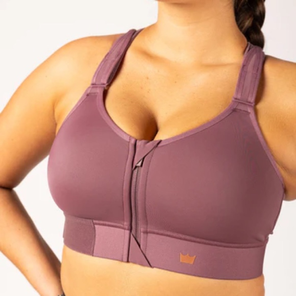 Shefit Flex Sports Bra Dark Raisin XL/1Luxe nwt